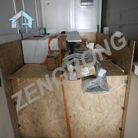 40ft Prefabrik Modüler Ev Ahşap Görünümlü Mobil Kabin 0 1 2 3 4 5 6 Yatak Odalı Yaşam & Mobil Ofis & Konut Kabini