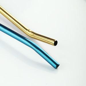 Pailles filtrantes colorées pour cocktails, outils de mélange de boissons, en <span class=keywords><strong>acier</strong></span> inoxydable 304 de qualité alimentaire, réutilisables, accessoires de bar - Product Image 5