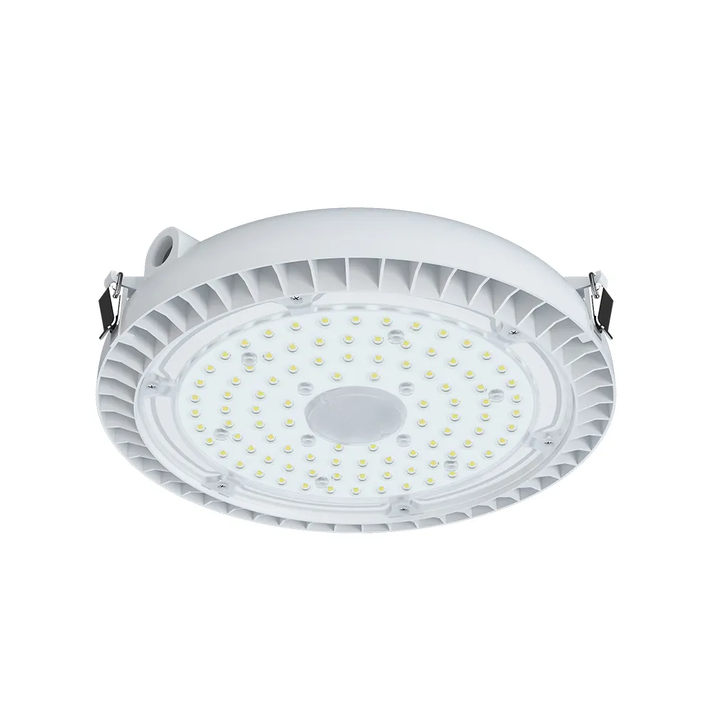 DLC 150LM/W LED التجارية والصناعية الإضاءة IP65 لمبات LED موقف السيارات المرآب مظلة مصباح 40w