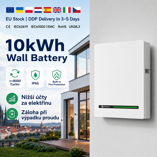 Solar Battery LiFePO4 10kWh 51.2V 200Ah Home Battery Storage System for Hybrid Inverter Grid Resilience and Energy Independence