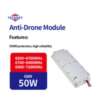 TG 6500MHZ 6700MHZ 7200MHZ 50W RF Amplificateur de puissance Module GaN haute fréquence pour complexe de drone Anti-FPV