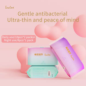 BAIA bebe Lucine 10 pièces 245mm pas cher jeune journée utilisation manufacture ligne de produits directe serviette hygiénique - Product Image 2