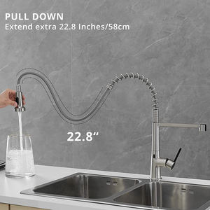 <span class=keywords><strong>Rubinetti</strong></span> da cucina <span class=keywords><strong>con</strong></span> <span class=keywords><strong>sensore</strong></span> intelligente da cucina rubinetto automatico a spazzola in nichel <span class=keywords><strong>con</strong></span> <span class=keywords><strong>sensore</strong></span> touchless - Product Image 6