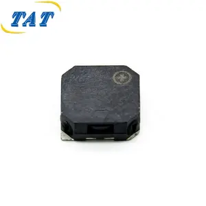 Panas 7.5*7.5 MM 3.6 V 80dB Permukaan Gunung Transduser Audio Magnetik Bel Mikro untuk Kunci Pintu Pintar