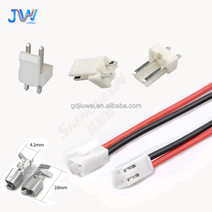 Hersteller Custom VH 3,96mm Pitch Adapter Kabel Kabelbaum verzinnter Kupfer leiter IP67 Schutzart 2-polige gerade Biege nadel - Product Image 5