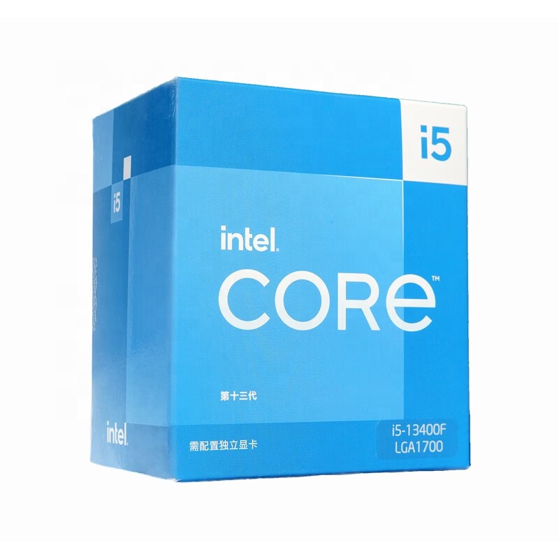 Intel Core i5用13400F 13490F 13600K 13600KFボックスCPUプロセッサ第13世代コアプロセッサ10コア16スレッドCPU