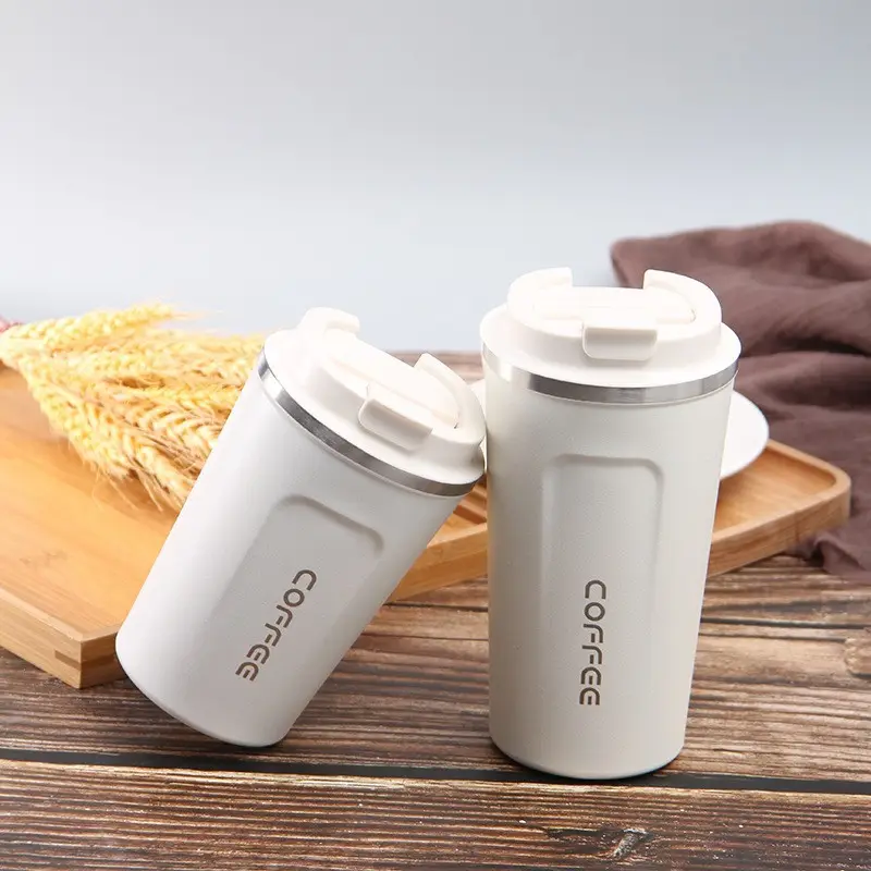 Outdoor Travel Double Wall Tumbler Isolierte Pulver beschichtung Edelstahl Kaffeetasse