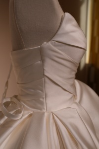 <span class=keywords><strong>Abiti</strong></span> da <span class=keywords><strong>Sposa</strong></span> Champagne per Spose, Vestito da Ballo in Raso Senza Spalline con Rose 3D, Abito da <span class=keywords><strong>Sposa</strong></span> di Lusso Taglie Forti - Product Image 5