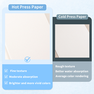 Bloc de papier écologique de qualité supérieure, 300g, texture fine, 80 feuilles, motif trèfle à quatre feuilles, phosphorescent, <span class=keywords><strong>aquarelle</strong></span>, plusieurs tailles disponibles - Product Image 6