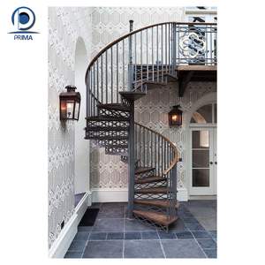 Prima <span class=keywords><strong>escalier</strong></span> en colimaçon au design moderne Offre Spéciale escaliers ronds d'extérieur d'<span class=keywords><strong>occasion</strong></span> pour maison et villa - Product Image 6