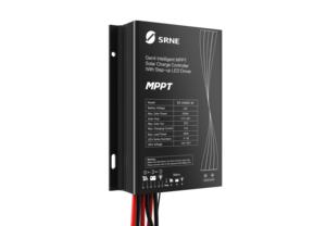 Srne SR-DM80-W 12v 10a IP67 वाटरप्रूफ, लिथियम/लीड-एसिड, 80W लोड 200w pv, एमपीपी सौर चार्ज कंट्रोलर - Product Image 2