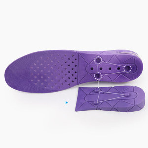 <span class=keywords><strong>Protection</strong></span> sportive Augmentation de la hauteur des semelles Air Taller Sports Insert de talon à 2 couches pour hommes et femmes Sports rembourrés surélevés - Product Image 5