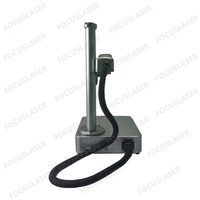 Nouvelle machine de gravure au laser à fibre de 20 W pour bureau, haute productivité, marquage et impression sur métal, prend en charge les formats DXF PLT BMP AI