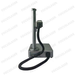 Machine de gravure laser à fibre de bureau 20W Marquage et impression sur métal Prend en charge les formats graphiques DXF PLT BMP AI DST - Product Image 5