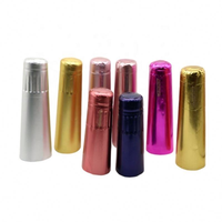Capsules de bouteilles de vin mousseux en aluminium laminé, imprimées en couleur, personnalisées, de haute qualité et très populaires