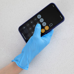 Caja de guantes personalizados con logotipo Guantes DE TRABAJO Desechables Guantes de nitrilo azul Sin polvo Sin látex - Product Image 5