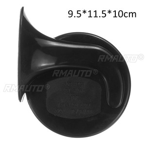 2 klaxons pneumatiques 120 dB pour voiture, klaxon électrique 12 V en forme d'escargot, alarme sonore puissante pour bateau, moto, klaxon de voiture à double tonalité, signal sonore puissant - Product Image 5