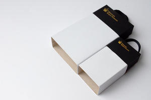Custom <b>Black</b> Cardboard Gift <b>Box</b> for Jewelry Printed with Personalized Logo - Product Image 4