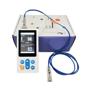 Amydi-med màu xám Clip SpO2 cảm biến thú y xung oximeters cho chó mèo ngựa động vật - Product Image 1