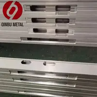 Moldura de porta de liga de alumínio quadrada anodizada, imagem decorativa personalizada