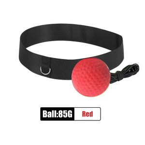 Équipement d'entraînement de balle réflexe 25g-85g, bande de tête de balle de <span class=keywords><strong>boxe</strong></span> en caoutchouc, balle de vitesse - Product Image 2