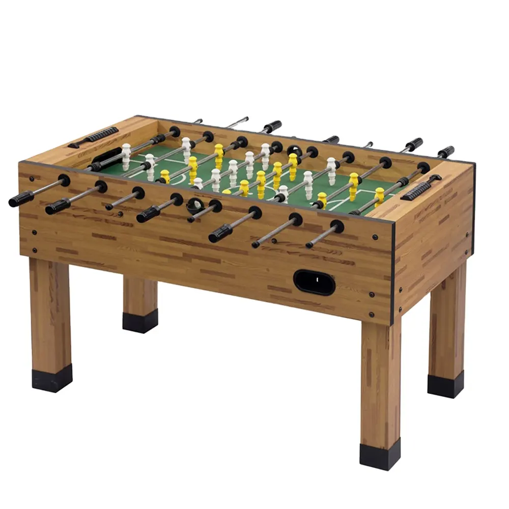 Meja Foosball Modern Kerajinan Olahraga Kayu Kecil 55 Inci