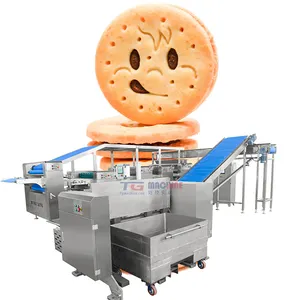 Multifunctional cookie biscuit making machine and production line