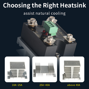 <strong>Two</strong> Channels Dual Loops 10A 25A 40A 60A SSR <strong>Relay</strong> with <strong>2</strong> Input and <strong>2</strong> <strong>Output</strong> Alternative SOB965060 Dual Power <strong>Solid</strong> <strong>State</strong> <strong>Relay</strong> - Product Image 5