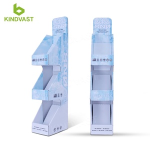 Rak <span class=keywords><strong>Display</strong></span> Permen Dispenser Permen Kardus 3 Tingkat Ritel Kustom - Product Image 1