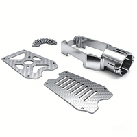 Support de moteur robuste de 30 mm en alliage d'aluminium usiné CNC et support de plaque en carbone avec filetage M3 pour pièces de drone RC