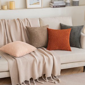 Almohada <span class=keywords><strong>de</strong></span> pana corta nórdica moderna Funda <span class=keywords><strong>de</strong></span> cojín <span class=keywords><strong>de</strong></span> <span class=keywords><strong>lino</strong></span> <span class=keywords><strong>de</strong></span> nuevo estilo Funda <span class=keywords><strong>de</strong></span> almohada <span class=keywords><strong>de</strong></span> color <span class=keywords><strong>de</strong></span> algodón suave - Product Image 6