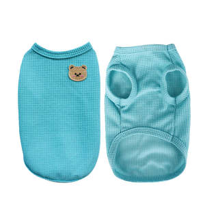 Haustier zubehör Doggy Outfits Haustier Kleidung Modedesigner Sommer Dünnes Hemd Bekleidung Haustiere Hund T-Shirt - Product Image 6