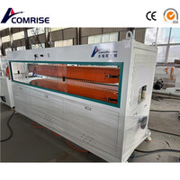 Machine de fabrication de tuyaux en PVC à double vis conique à économie d'énergie avec vis à haute efficacité