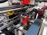 Machine à coudre les boîtes en carton semi-automatique CZXY PACK, double pièce, nouvelle génération, haute efficacité, puissance 6KW