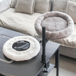 Cuccia per Gatti Moderna con Motivo Solido, Robusta Amaca da Scrivania per Gatti con Altezza Regolabile per Ufficio - Product Image 3