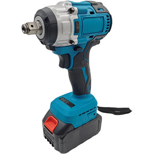 Ensemble perceuse filaire 21V, clé à chocs, meuleuse d'angle et batterie lithium-ion double cellule multifonction - Product Image 4