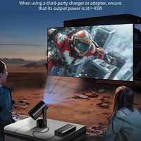 2025 LCD projecteur intelligent HP40 mise au point automatique 720P écran sans fil 230ANSI HDR 4K Home cinéma cinéma WIFI Android projecteurs