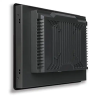 PC Industrial Integrado Todo en Uno, Resistente al Agua IP65, Pantalla Táctil Capacitiva LCD de 8"-15.6" y 10 Puntos, para Compras, Orientación y Ascensores