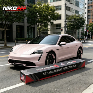 ฟิล์มกันรอยรถยนต์ NIKO Film Customize PPF ฟิล์ม TPU สีม่วงอ่อนลายเมฆหิน สำหรับหุ้มรถยนต์ทั้งคัน - Product Image 1
