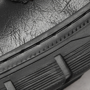 Zapatos de Hombre a la Moda, Primavera-Otoño, Casuales, de Negocios, Simples, Cómodos, con Cordones, para Caminar, Oxford de Caña Alta, Derby, Formales - Product Image 4