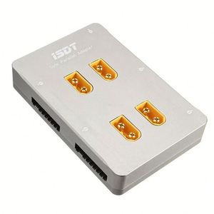 ISDT PC-4860S PC4860 1-8S บอร์ดชาร์จแบบขนาน CNC ปลอดภัย ผลิตจากพลาสติก พร้อมหัวต่อ XT60 สำหรับแบตเตอรี่ Lipo Gaoneng Tattu รุ่น ISDT Q6 T6 T8 - Product Image 4