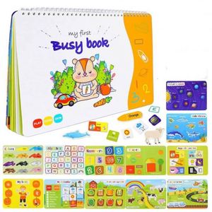 Customized OEM ODM Kids Multifunctional Early Educational Preschool Busy <b>Book</b> Activities <b>Books</b> - Product Image 2