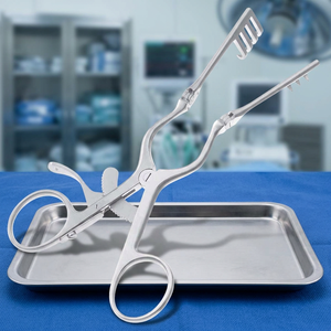 Écarteur chirurgical gynécologique manuel en acier inoxydable F8-510 16,5 cm, instrument de classe I certifié CE, ensemble d'instruments - Product Image 4