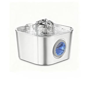 <span class=keywords><strong>Bebedero</strong></span> para <span class=keywords><strong>Gatos</strong></span> y Perros de Acero Inoxidable de 2.2L con Boquilla en Forma de <span class=keywords><strong>Flor</strong></span>, Multiciclo, Ultrasilencioso - Product Image 6