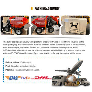 Elektrische Zelfladende Mini Dumper Power Kruiwagen Automatische Tuin Gemotoriseerde Kruiwagen - Product Image 4