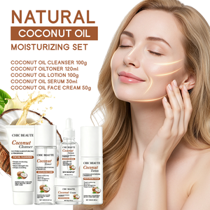 CHIC BEAUTE Coffret 5 Pièces Soins Hydratants à la Noix de Coco : Répare, Retient l'Eau, Illumine et <span class=keywords><strong>Anti</strong></span>-rougeurs - Product Image 2