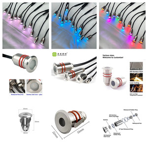 Projecteur <span class=keywords><strong>LED</strong></span> sous-marin <span class=keywords><strong>pour</strong></span> plafond, <span class=keywords><strong>mini</strong></span> paysage, escaliers, 12V, IP68, acier inoxydable, dimmable, vente chaude - Product Image 2