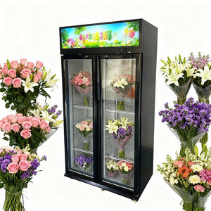 Preservación de flores frescas Almacenamiento floral Refrigerador de flores comercial Gabinete Refrigerador Pantalla Nevera - Product Image 1