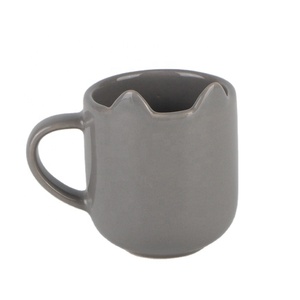 Cốc Latte Sữa Trà 3 Oz Dung Tích Nhỏ Tráng Men Bóng Hình Hoa Mèo Độc Đáo Cốc Cà Phê Bằng Gốm Màu Xanh Dương Giá Rẻ Làm Quà Tặng - Product Image 4