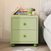 Chevet moderne et durable en métal avec 2 tiroirs, commode multifonction pour enfants, chambre à coucher, salon, hôtel et dortoir universitaire
